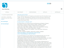 Tablet Screenshot of kunst-mentoring.de